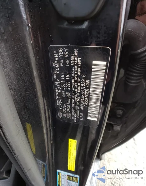 2017 Genesis G80 Base from USA, damaged, VIN KMHGN4JE2HU182916